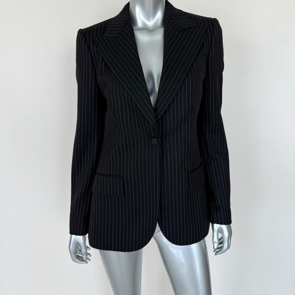 Dolce&Gabbana women virgin wool jacket size 42IT or 6US Authentic Retail 1650$ - Picture 1 of 9